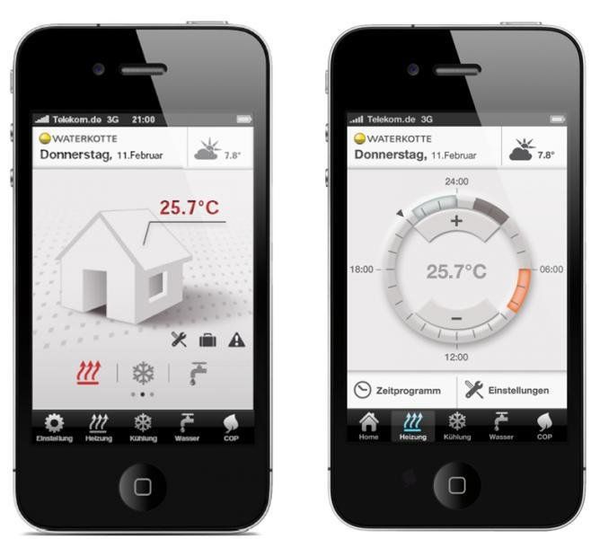 prod 444657 Waterkotte Eco Touch Easy Con Mobile app movil