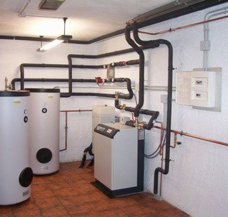 Sala de equipos terminada