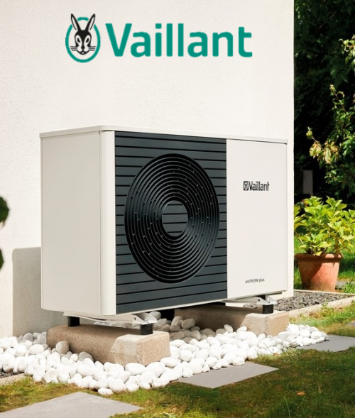La AEROTERMIA VAILLANT es la solución de energía renovable ideal tanto para nueva edificación como para reforma. Si tienes una instalación de calefacción convencional en tu casa, con radiadores, fancoils o suelo radiante puedes aprovecharlos sin problema.
Las bombas de calor aroTHERM de Vaillant se instalan en el exterior de la vivienda y tienen un tamaño compacto. No se necesita hacer obras en la vivienda, se instalan muy rápido y en menos de un día ya podrás estar disfrutando del confort Vaillant en tu hogar.