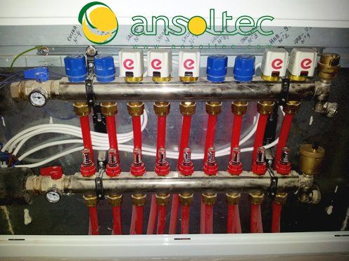 Colector suelo radiante