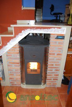 Termoestufa Ecoforest Hidrocopper de 24 kW