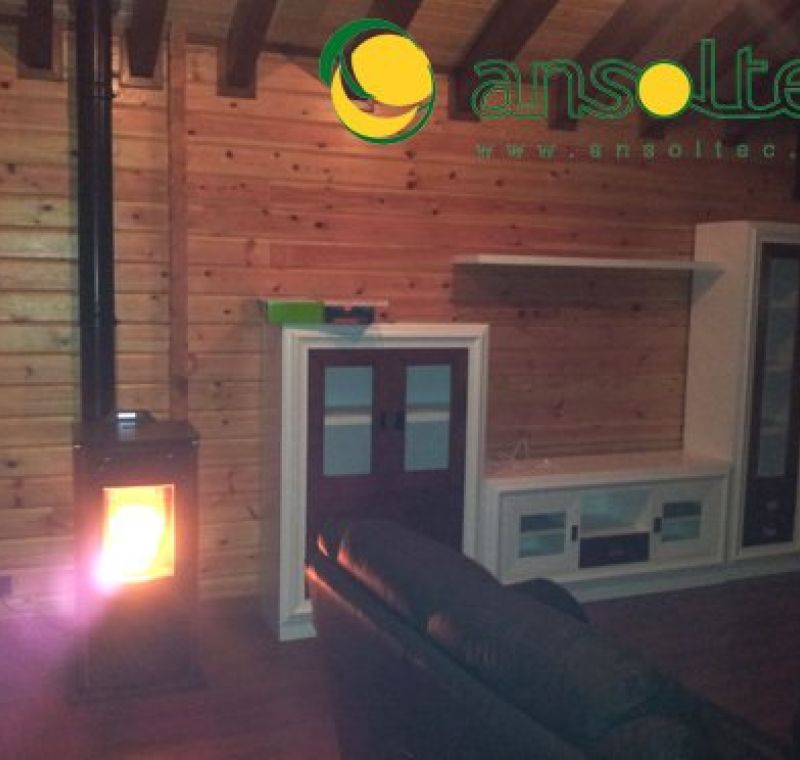 Vista general estufa Vigo encendida