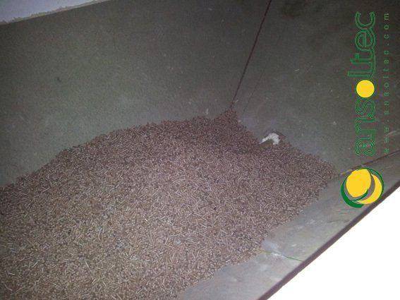 Silo lleno de Pellet