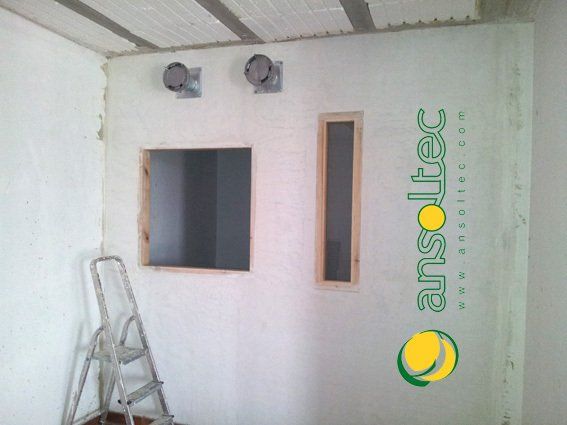 Vista exterior del silo