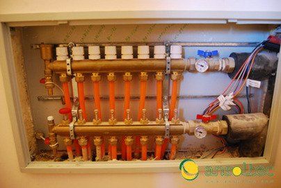 Colector suelo radiante