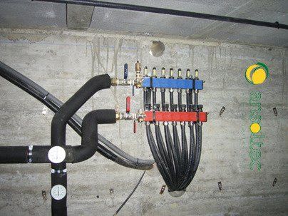 Colectores de captación horizontal