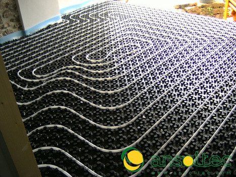 Detalle de suelo radiante