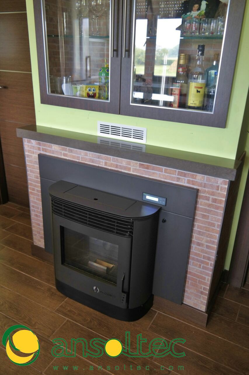 ECO II Insert 9 kW Vista Superior