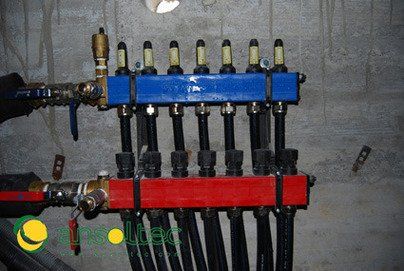 Colector de captación horizontal