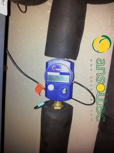 Contador de energía térmica en circuito secundario