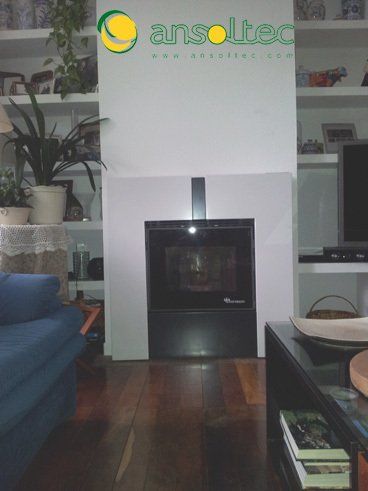 Vista frontal estufa Kerala