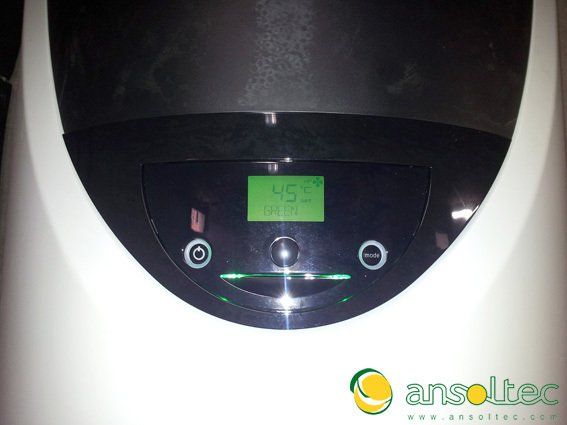 Aerotermo en modo Green Ecológico