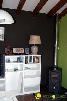 Estufa Venus antracita