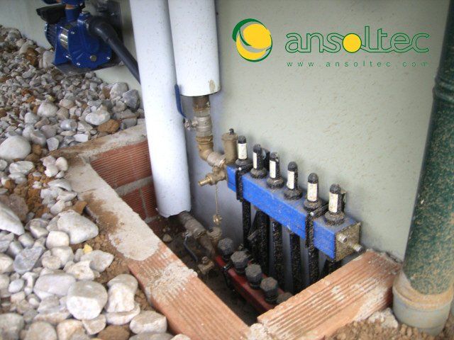 Colector de captación horizontal