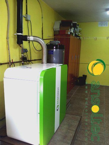 Cantina Nova de 24 kW con limpieza automática de intercambiador