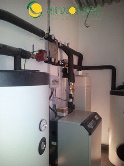 Bomba de calor y acumulador de ACS