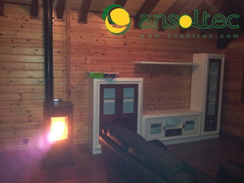 Vista general estufa Vigo encendida