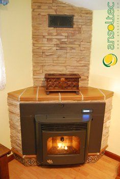 Estufa de pellet ECO II insertable