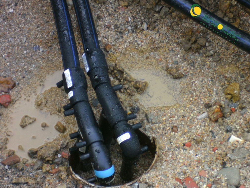 Conexión de sondeo geotérmico