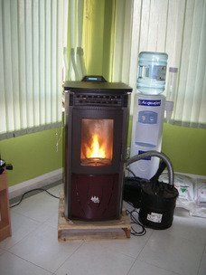 Estufa de pellets Ecoforest