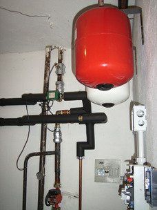 Equipos en cuarto de calderas