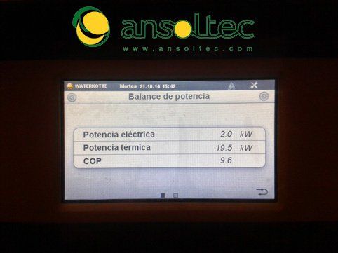 Geotermia ACS y suelo radiante