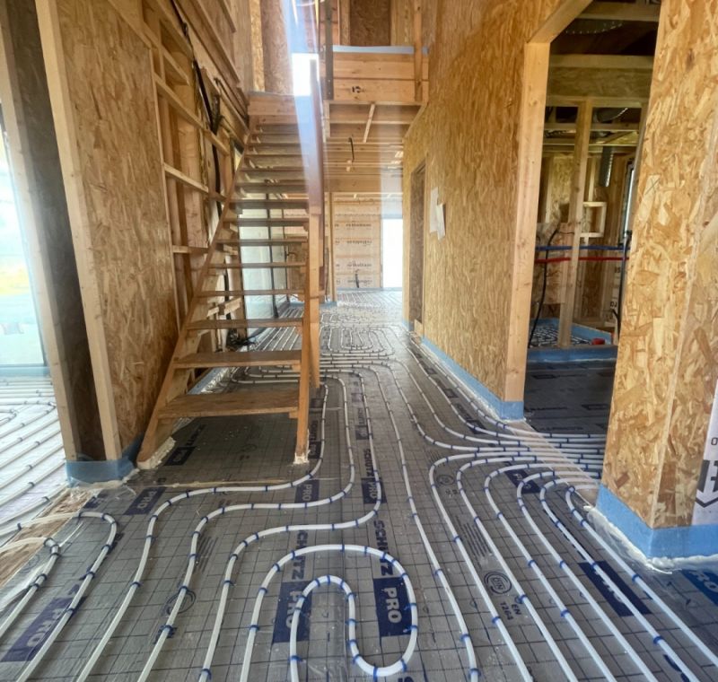 Instalación suelo radiante