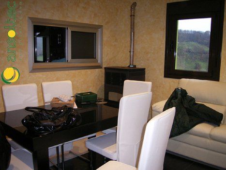 Vista general de la estufa