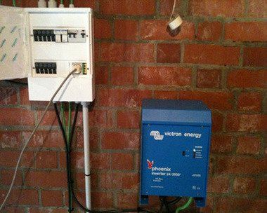 Cuadro electrico e inversor  24V 3000W