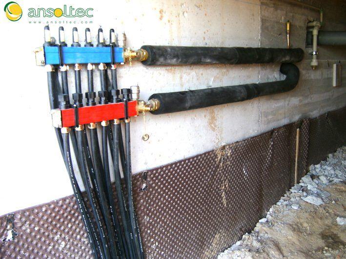 Colector de captación horizontal