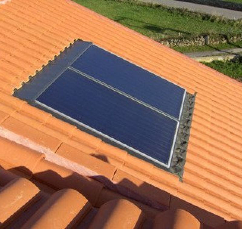 Captadores solares térmicos integrados