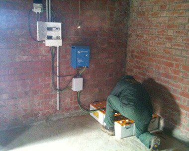 Conexión de baterías enersol