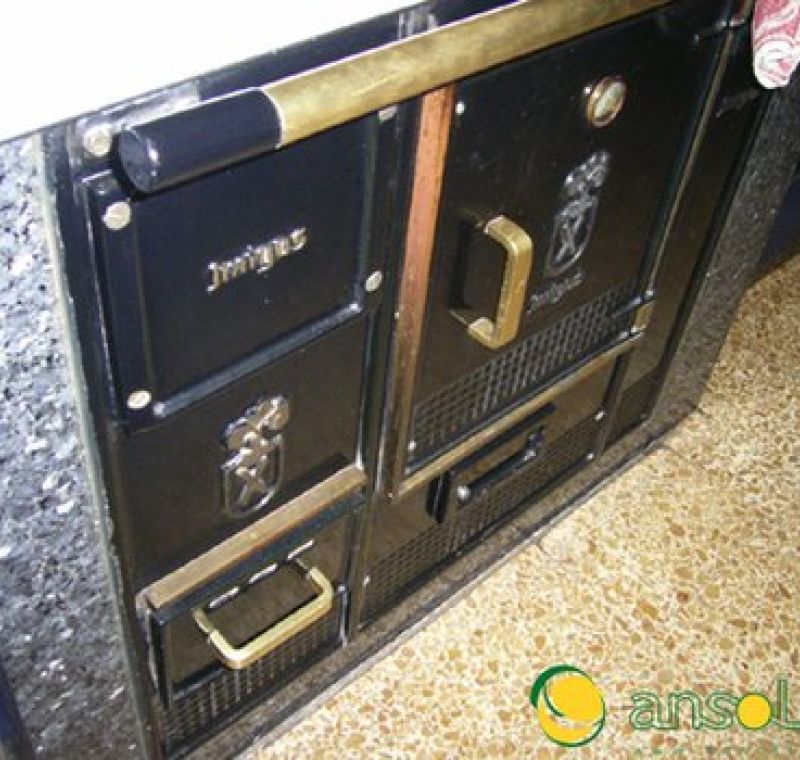 Sustitución de estufa de carbón por estufa de pellet