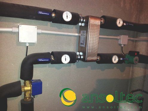 Intercambiador de placas para ACS