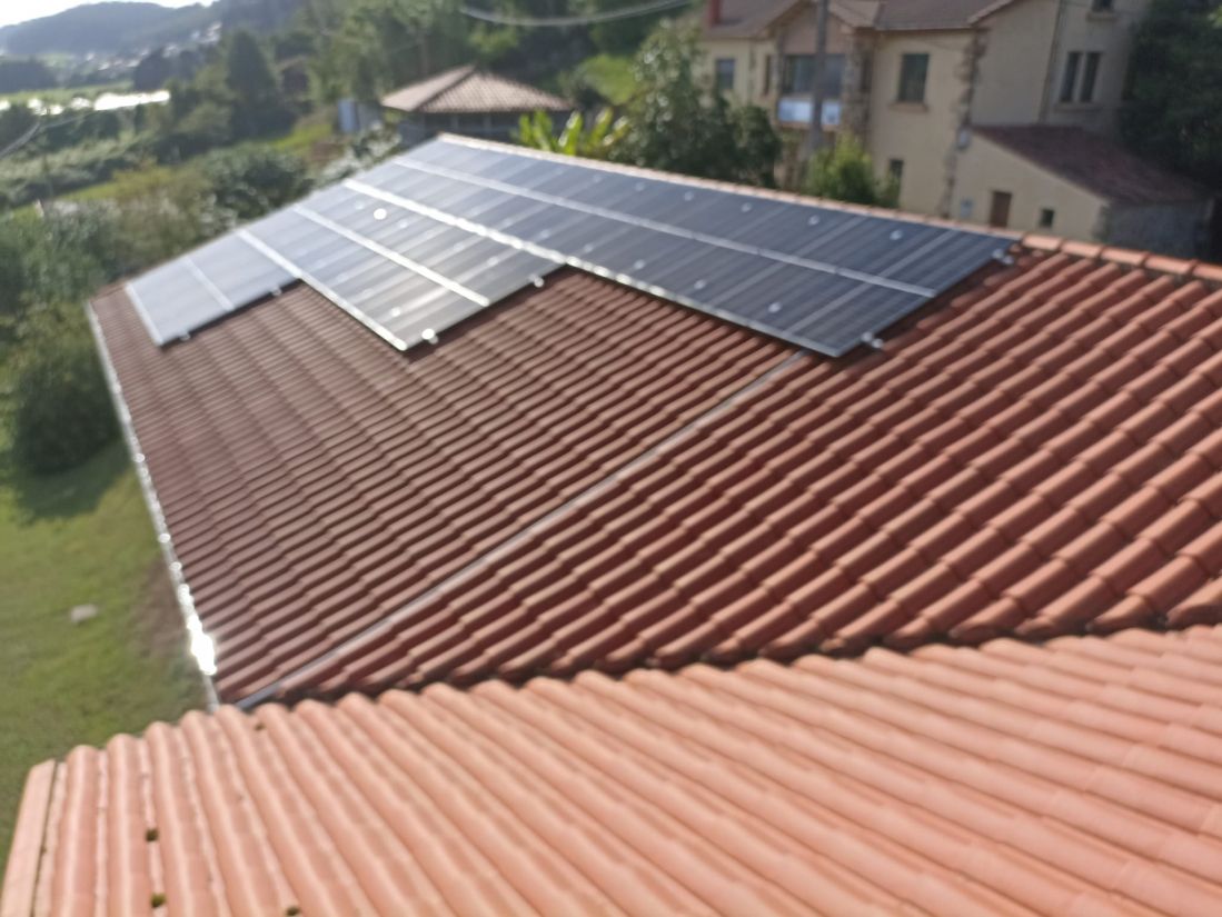 Instalación externa paneles