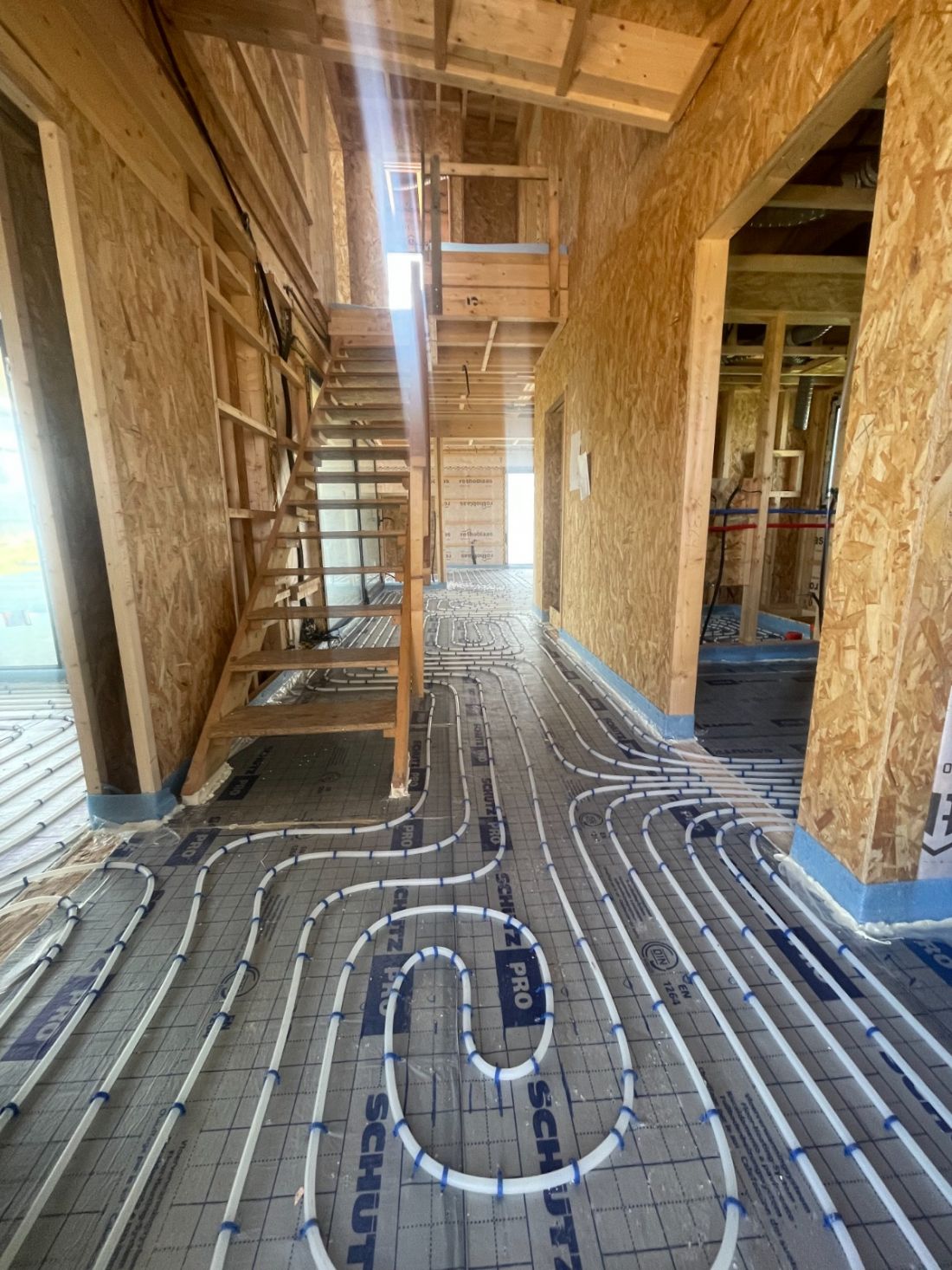 Instalación suelo radiante