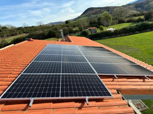 Instalación de módulos fotovoltaicos