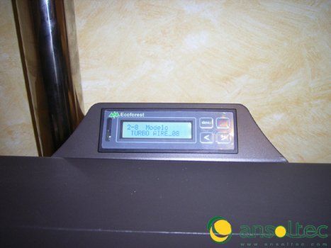 Display de la estufa