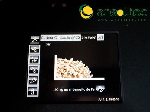 Control de silo