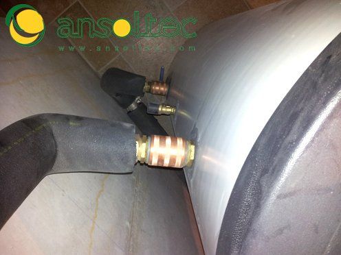 Manguitos electrolíticos en deposito