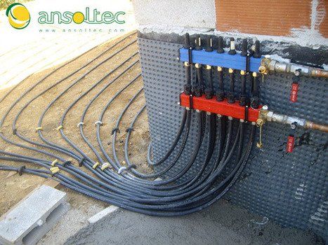 Colector de captación  horizontal