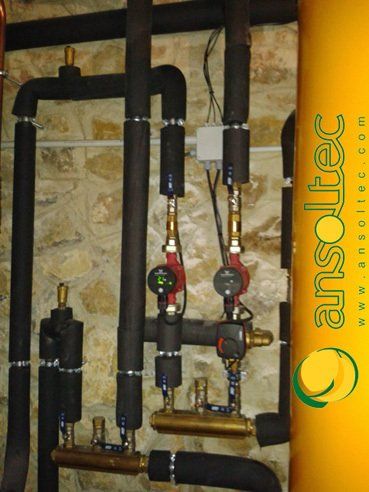 Caldera ETA SH 20 leña conexiones