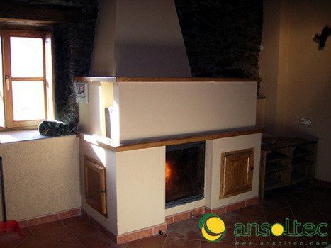 Chimenea acabada