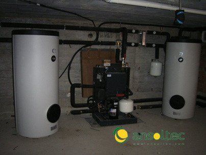 Sala de máquinas en ejecución