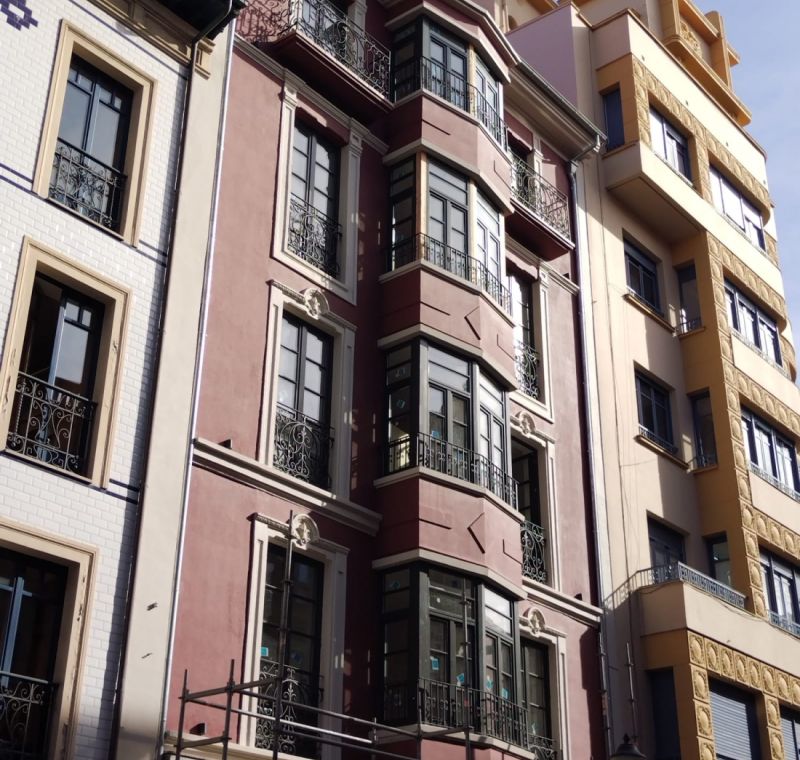 instalación en edificios