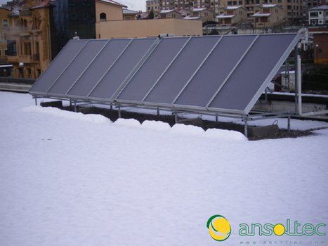 Colectores de cubierta plana