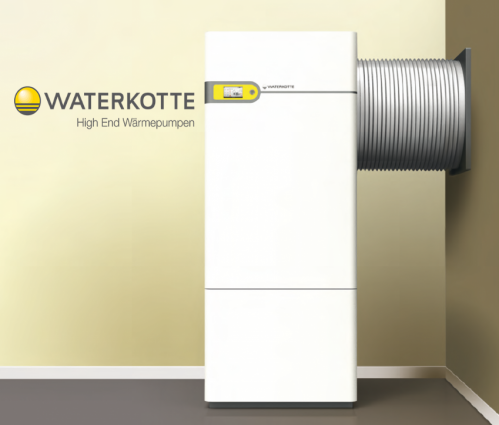 Waterkotte fabrica bombas de calor desde hace 40 años bajo los más estrictos controles de calidad. Su política de mantenerse en continuo desarrollo y su saber hacer hacen que tengamos a nuestro alcance los sistemas más eficientes para calentar y refrigerar edificios, ya sea aprovechando el calor latente del aire o de la tierra. Su gama de potencias va desde 5 hasta 1000kW.
Las bombas de calor Waterkotte Aerotermia son las más eficientes del mercado, nadie más ha alcanzado su alto coeficiente de rendimiento (COP).
Junto con las bombas de calor, ofrece soluciones para la recuperación de calor en la ventilación de viviendas (BasicVent y EcoVent, con certificación PASSIVE HOUSE), producción de ACS (EcoWell y EcoPack), acumulación hidráulica (EcoStock) y almacenamiento eléctrico (EcoPower).
 
 