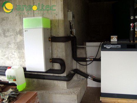 Bomba de calor y módulo de captación