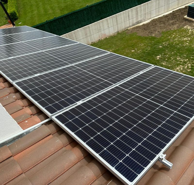 Módulos en cubierta