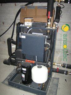 Instalación de bomba de calor